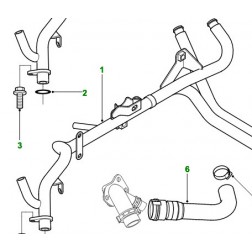 STC4537 | Gruppo tubo di refrigerazione Cambio manuale