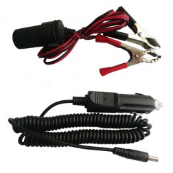 CIGAR LIGHTER POWER LEAD AND BATTERY CLIP POWER LEAD ADAPTOR