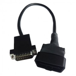 Black OBDII Lead