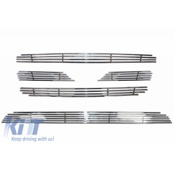 Central Grille & Lower Grille suitable for HYUNDAI Santa FE (2007-2009) Chrome