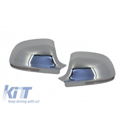 3M Adhesive Mirror Caps Covers Chrome suitable for AUDI A3 8P, A4 B8, A6 4F Facelift, A5 S5 RS5, A8