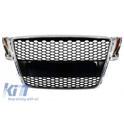 Badgeless Front Grille suitable for AUDI A5 8T (2007-2011) RS Design