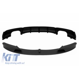 Front Bumper Spoiler with Rear Diffuser suitable for BMW 3 Series F30 F31 (2011-up) Limo Touring M Performance Package
