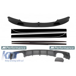 Add On Kit Extension Conversion to M-Performance Design suitable for BMW 3 Series F30/F31 (2011-) Sedan/Touring