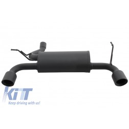 Complete Exhaust System Axle-Back suitable for JEEP Wrangler / Rubicon JK (2007-2017) Double Exhaust Evacuation