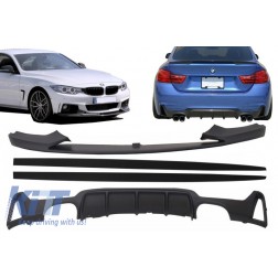 Add On Kit Extension Conversion Package to M Performance Design suitable for BMW F32 F33 F36 4 Series (2013-) Coupe Cabrio