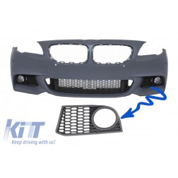Fog Light Cover Left Side BMW F10 (2010-up) suitable for M-Technik Design Bumper