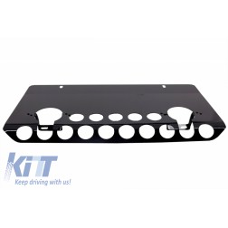 Front Bumper Skid Plate Off Road Package Under Run Protection suitable for MERCEDES Benz G-class W463 (1989-2017) A-Design Shiny Black Edition