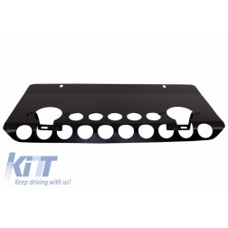 Front Bumper Skid Plate Off Road Package Under Run Protection suitable for MERCEDES Benz G-class W463 (1989-2017) A-Design Matte Black Edition