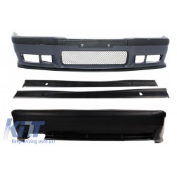 Front Bumper with Side Skirts suitable for BMW 3 Series E36 1992-1998 M3 Design