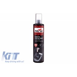 Plastic Polish Protector Professional Car Trim Rubber Cleaner Interior Exterior Multi Purpose 300ml