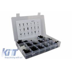 Auto Clips Plastic fasteners Kit 415 pcs