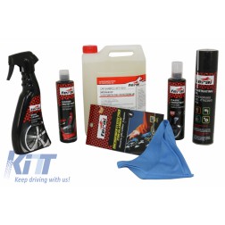 Premium Car Motorbikes Kit Cleaning / Maintenance Auto / Moto Interior - Exterior