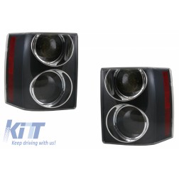Fanali posteriori per Range Rover Vogue L322 (2002-2009) Lampadina alogena Supercharged Design Facelift Smoke Edition