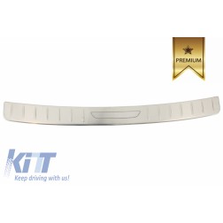 Rear Bumper Protector Sill Plate Foot Plate Aluminum Cover suitable for BMW X1 F48 (2015+)