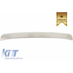 Rear Bumper Protector Sill Plate Foot Plate Aluminum Cover suitable for BMW X1 E84 LCI (2012-2014)
