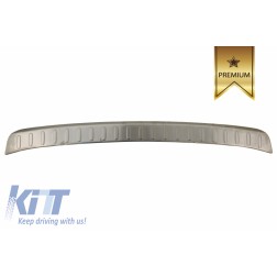 Rear Bumper Protector Sill Plate Foot Plate Aluminum Cover suitable for BMW X1 E84 nonLCI (2009-2012)
