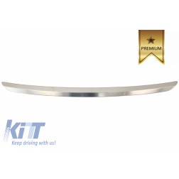 Rear Bumper Protector Sill Plate Foot Plate Aluminum Cover suitable for AUDI Q3 8U Facelift (2016-2018)