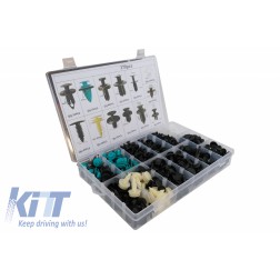 Auto Clips Plastic fasteners Kit 370 pcs