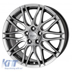 Alloy wheels ANZIO Challenge 16, 7, 5, 115, 38, 70.2, Sterling Silver,