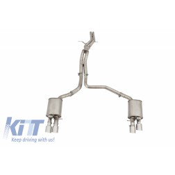 Complete Exhaust System suitable for Audi A7 4G (2010-2018) Petrol Engine 2.5L/2.8L/2.0T/1.8T/3.0T with Valvetronic