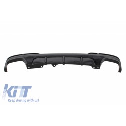 Double Outlet Air Diffuser suitable for BMW 5 Series F10 F11 (2011-2017) M-Performance Design Piano Black