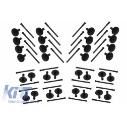 32 pieces Plastic Auto Clips Wheel Arches Fender Flares