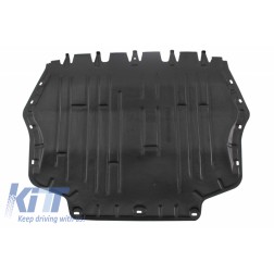 Bottom engine cover fits to: Audi A3 II 8P, S3 8P 2003 - 2013; Seat ALTEA 2004 - 2015, LEON II 2005 - 2013, TOLEDO III 2004 - 2009; Skoda OCTAVIA II 2004 - 2013, SUPERB II 2008 - 2013, YETI 2010 - 201