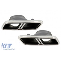 Exhaust Muffler Tips for Mercedes E-Class W213 (2016-up) E63 S Design GLC SUV X253 GLC Coupe C253 (2015-2017)