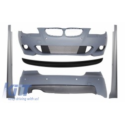 Body Kit suitable for BMW 5 Series E60 (2007-2010) M-Technik Look Trunk Spoiler PDC 18mm