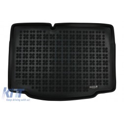 Rubber Trunk Mat Black suitable for Renault Clio V (2019-) Hatchback