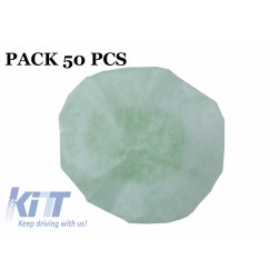 Pack of 50 pcs Bonnets Head Cover Unisex Cap Hair Care 100% Polypropylene Single Use
