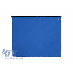 Entry Door Mat Blue Entrance for Disinfection Waterproof fabric Washable 90 degrees