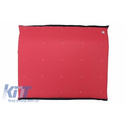 Entry Door Mat RED Entrance for Disinfection Waterproof fabric Washable 90 degrees