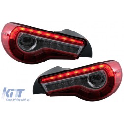 Taillights LED suitable for TOYOTA 86 (2012-up) SUBARU BRZ (2012-up) SCION FR-S (2013-2016) with Sequential Dynamic Turning Lights