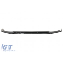 Front Bumper Lip suitable for Mercedes C-Class W205 S205 A205 C205 (2014-2019) Limousine T-Model Coupe Cabriolet Edition B Design Real Carbon