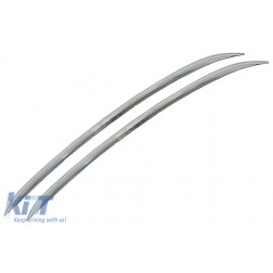 Decorative Roof Rack Rails suitable for BMW X6 F16 (2015-2019) Aluminium