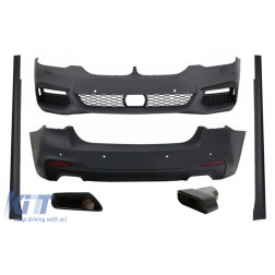 Complete Body Kit suitable for BMW 5 Series G30 (2017-up) with Exhaust Muffler Tips M-Tech Design