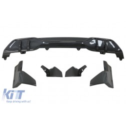 Aero Body Kit Front Bumper Lip and Air Diffuser suitable for BMW X5 G05 (2018-up) M Performance Design Carbon Look