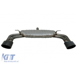 Complete Exhaust System suitable for AUDI A3 8V Sedan / Cabrio (2017-2019) RS3 Design Piano Black Tips